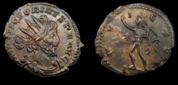 VICTORINUS RIC V.4 529