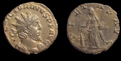VICTORINUS RIC V.4 596