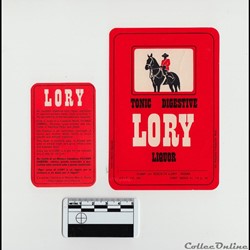 66 - Étiquettes pour les bouteille de Lory