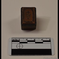 49 - Petite plaque d'impression en cuivre de la Sainte-Face