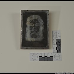 50 - Plaque d'impression en aluminium de la Sainte Face