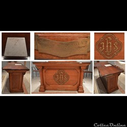 23 - Autel en bois de la maison mère des Oblates (Paris)
