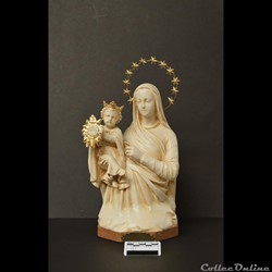 22 - Statue "brisée" de Notre-Dame du Très-Saint-Sacrement