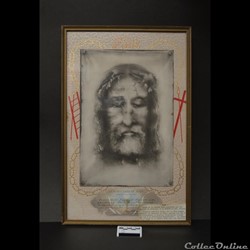 44 - Portrait de la Sainte-Face avec encadrement