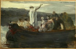 Le Barde. Evariste-Vital LUMINAIS