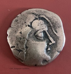 Pictons Santons - Statère à la main coupée sous le cheval - coll Lecointre-Dupont lot 379