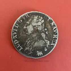 Demi-écu Louis XVI aux branches d’Olivier 1791, atelier de Paris