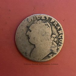Louis XVI 12 deniers 1792, atelier de Nantes