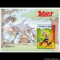 Bloc-feuillet Fête du Timbre Astérix