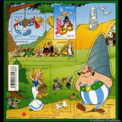 Bloc-feuillet Les 50 ans d'Astérix