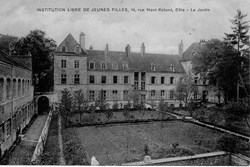 Dole Institution libre de jeunes filles (le jardin)