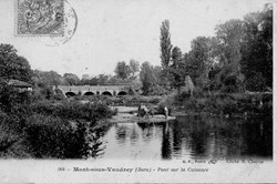 Mont sous Vaudrey (le pont & la cuisance)