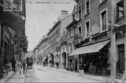 Pontarlier (rue de la gare)