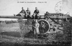 Valdahon camp (pièce de 145)