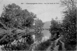 Champagnole (39) Sur les bords de L'Ain