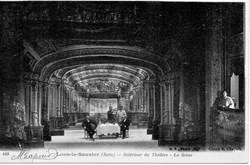 Lons le Saunier (la scène du théatre)
