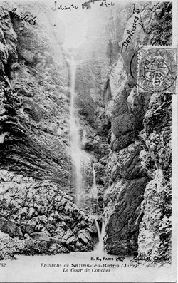 Salins les Bains & ses environs (le gour de Conches)