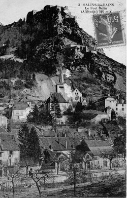 Salins les Bains (Le fort Belin)