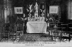 Dole Institution libre de jeunes filles (chapelle des enfants de Marie)