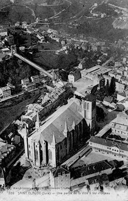 St Claude (vue aérienne)