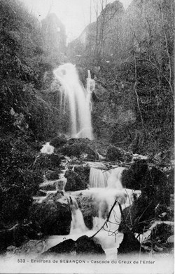 Besançon & ses environs (cascade du creux de l'enfer)