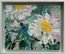 Ode to Peony and Dragonfly No. 6