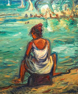 Girl by the River Dangriga