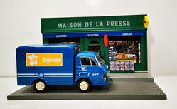 Le livreur de journaux, tôt le matin en 1973