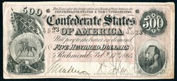T-64. 1864 $500 CSA