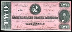 T-70 R. 1864 $2 CSA
