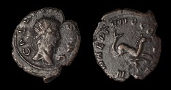 Gallienus Hippocamp legend error/ fraudulent?