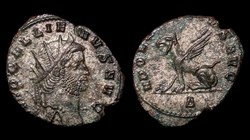 Gallienus seated Griffin