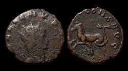 Gallienus Hippocamp - left facing