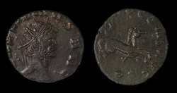 Gallienus Hippocamp - wrong mintmark?