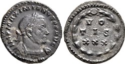 001: Maximian 1/4 Follis