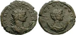 002: Aurelian and Severina Double Sestertius