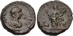 018: Alexandria Vabalathus Potin Tetradrachm