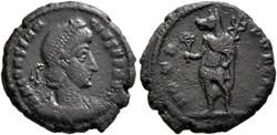 060: Festival of Isis Constantius II Æ
