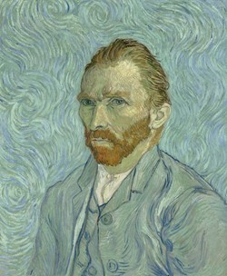 Auto-Portrait de Vincent Van Gogh