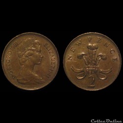 2 new pence 1976