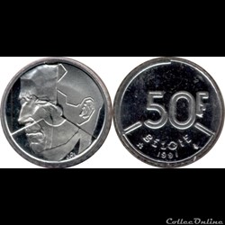 50 francs belge 1992