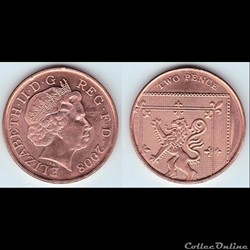 2 pence 2008