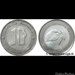 10 dinars 2011 algerie