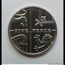 5 pence