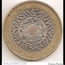 2 pound angleterre