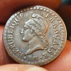 Directoire A/Tete Republique a g R/Legende D17.8 P1.79g F100/3