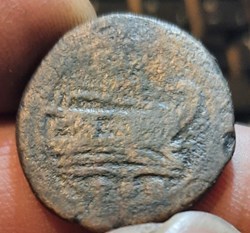 Republique romaine A/Tete Hercule avec leonte R/Proue de navire D24.3 P10.27g RCV1037 RRC 56/5