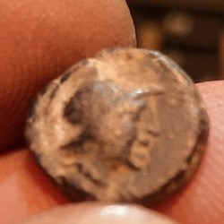 Marseille PB A/Tte de Minerve casquee R/Lion marchant a d -49-25 D11.3 P1.51g Feugeres 82-4