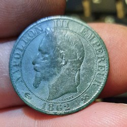 Napoleon 3A/Tete lauree a g R/Aigle D25.1 P4.64g F117/7