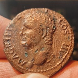 Agrippa A/Tete couronne rostrale a d R /Neptune nue debout D28.1 P10.71g C3 RIC58 RCV1812